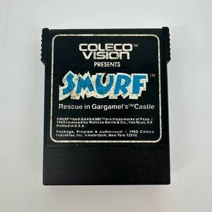 Smurf Rescue in Gargamel's Castle (ColecoVision, 1982) Cartridge Only